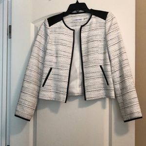 Like new Calvin Klein tweed blazer 4p